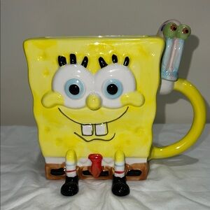 SpongeBob SquarePants Yellow Ceramic Mug